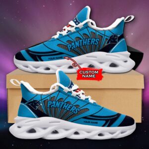 NFL Carolina Panthers Max Soul Sneaker Custom Name Ver 8