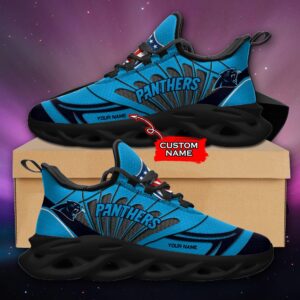 NFL Carolina Panthers Max Soul Sneaker Custom Name Ver 8