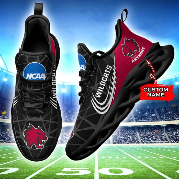 NFL Central Washington Wildcats Max Soul Sneaker Custom Name 56HTN2463