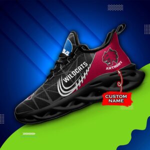 NFL Central Washington Wildcats Max Soul Sneaker Custom Name 56HTN2463