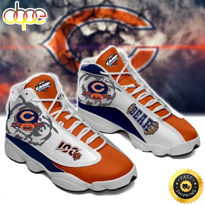 NFL Chicago Bears Air Jordan 13 Sneaker Shoes