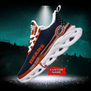 NFL Chicago Bears Max Soul Sneaker Custom Name Pod 42 M1RTT