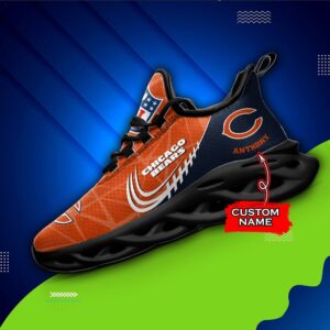 NFL Chicago Bears Max Soul Sneaker Custom Name Ver 3