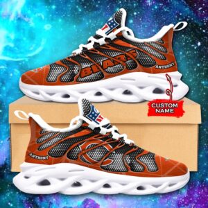 NFL Chicago Bears Max Soul Sneaker Custom Name Ver 5