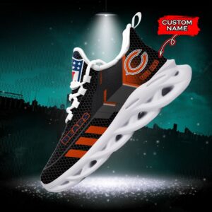 NFL Chicago Bears Max Soul Sneaker Monster Custom Name 43M12