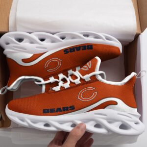 NFL Chicago Bears New Trending Clunkey Sneaker Orange Max Soul Shoes