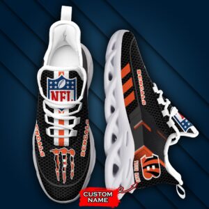 NFL Cincinnati Bengals Max Soul Sneaker Custom Name 43M1