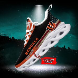 NFL Cincinnati Bengals Max Soul Sneaker Custom Name Pod 42 M1RTT