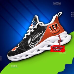 NFL Cincinnati Bengals Max Soul Sneaker Custom Name Ver 3