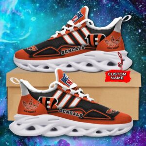 NFL Cincinnati Bengals Max Soul Sneaker Custom Name Ver 4