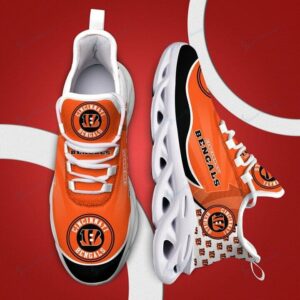 NFL Cincinnati Bengals Orange Max Soul Shoes