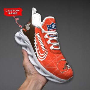 NFL Cleveland Browns Max Soul Sneaker Custom Name Ver 3