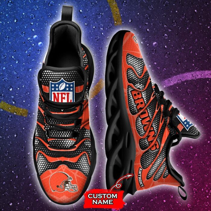 NFL Cleveland Browns Max Soul Sneaker Custom Name Ver 5