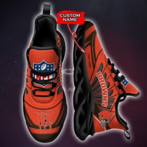 NFL Cleveland Browns Max Soul Sneaker Custom Name Ver 8