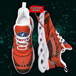 NFL Cleveland Browns Max Soul Sneaker Custom Name Ver 8