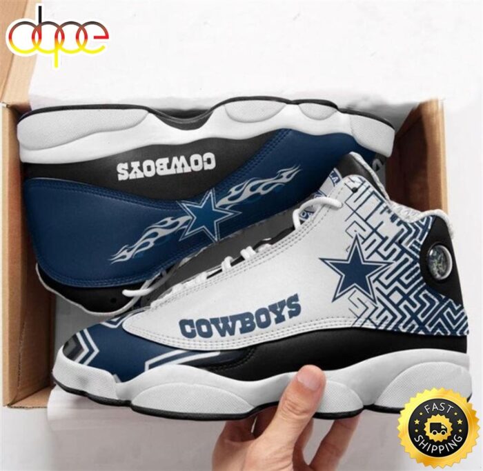 NFL Dallas Cowboys Air Jordan 13 Shoes