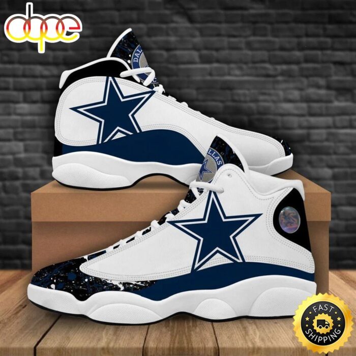 NFL Dallas Cowboys Air Jordan 13 Shoes V3