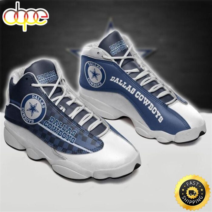 NFL Dallas Cowboys Air Jordan 13 Shoes V4