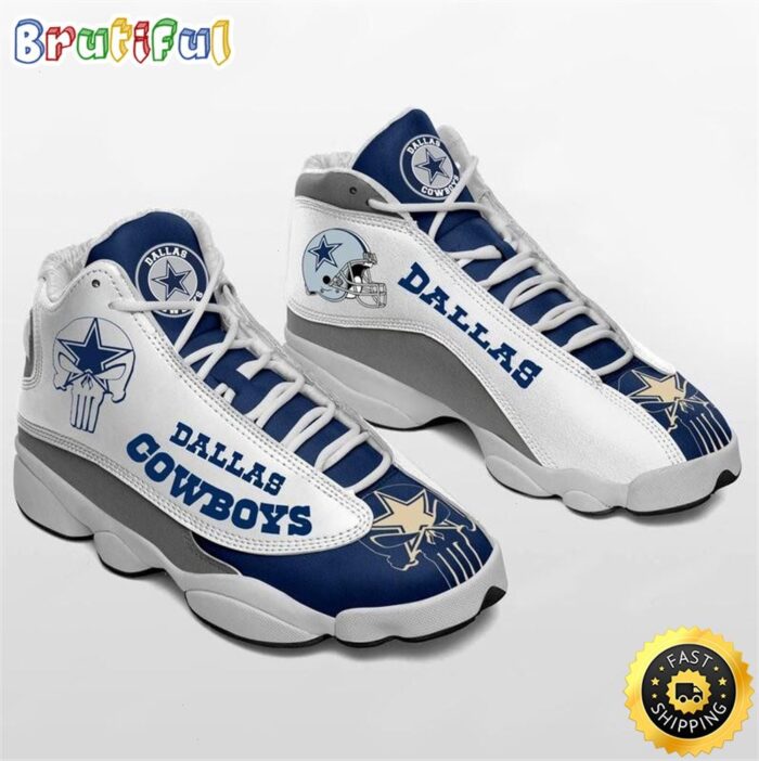 NFL Dallas Cowboys Air Jordan 13 Shoes V7