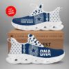 NFL Dallas Cowboys Custom Name Blue It In My DNA Max Soul Shoes