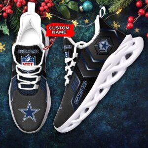 NFL Dallas Cowboys Max Soul Sneaker Custom Name 69HTN2370