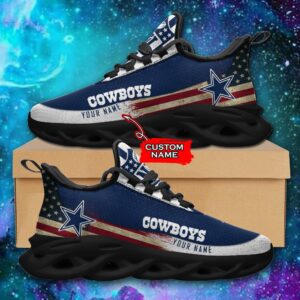 NFL Dallas Cowboys Max Soul Sneaker Custom Name Pod 42 M1RTT