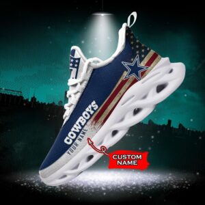 NFL Dallas Cowboys Max Soul Sneaker Custom Name Pod 42 M1RTT