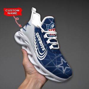 NFL Dallas Cowboys Max Soul Sneaker Custom Name Ver 3