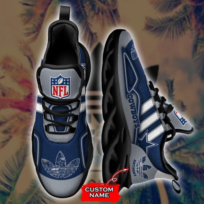 NFL Dallas Cowboys Max Soul Sneaker Custom Name Ver 4