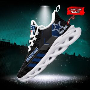 NFL Dallas Cowboys Max Soul Sneaker Monster Custom Name 43M12