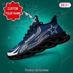 NFL Dallas Cowboys Personalized Name Max Soul Shoes