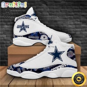 NFL Dallas Cowboys Sport Team Air Jordan 13 Shoes