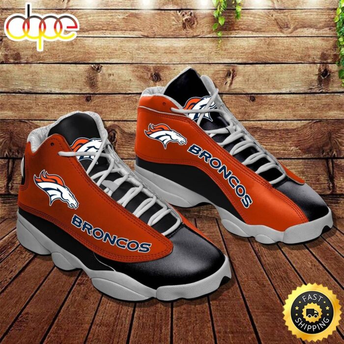 NFL Denver Broncos Air Jordan 13 Shoes V2