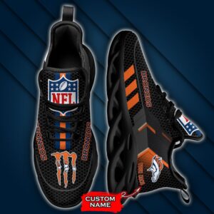 NFL Denver Broncos Max Soul Sneaker Custom Name 43M1