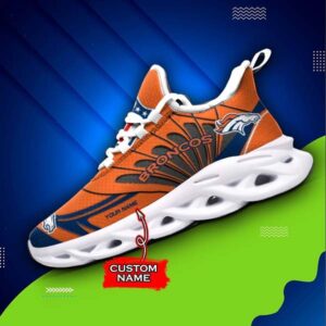 NFL Denver Broncos Max Soul Sneaker Custom Name 62M12