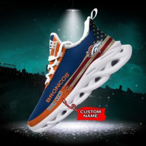 NFL Denver Broncos Max Soul Sneaker Custom Name Pod 42 M1RTT