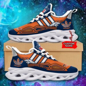 NFL Denver Broncos Max Soul Sneaker Custom Name Ver 4