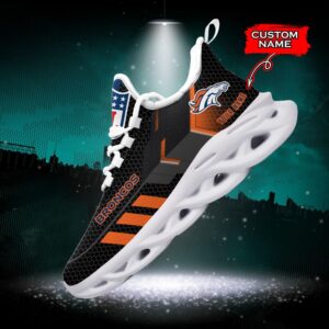 NFL Denver Broncos Max Soul Sneaker Monster Custom Name 43M12