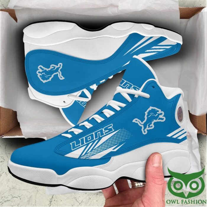 NFL Detroit Lions Air Jordan 13 Shoes Sneaker