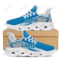 NFL Detroit Lions Blue Grey Max Soul Shoes