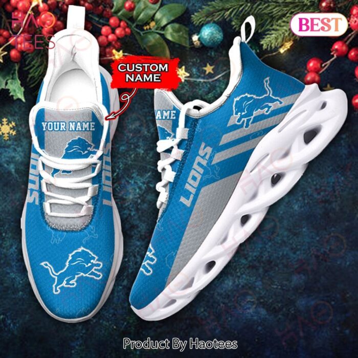 NFL Detroit Lions Max Soul Sneaker Custom Name