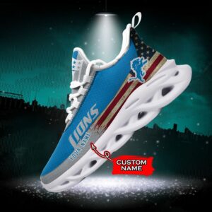 NFL Detroit Lions Max Soul Sneaker Custom Name Pod 42 M1RTT