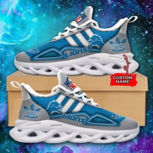 NFL Detroit Lions Max Soul Sneaker Custom Name Ver 4