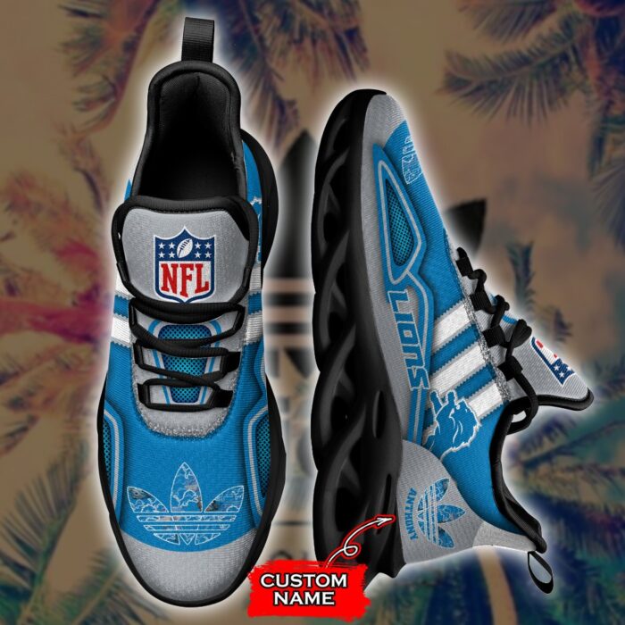 NFL Detroit Lions Max Soul Sneaker Custom Name Ver 4