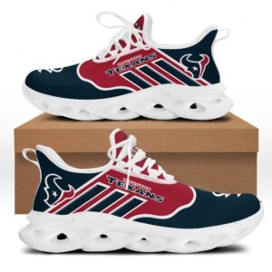 NFL Houston Texans Blue Red Max Soul Shoes