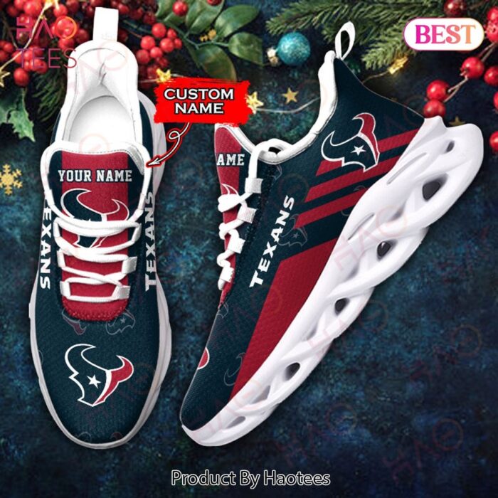 NFL Houston Texans Max Soul Sneaker Custom Name