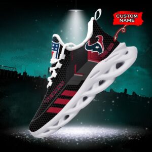 NFL Houston Texans Max Soul Sneaker Custom Name 43M1