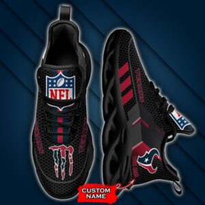 NFL Houston Texans Max Soul Sneaker Custom Name 43M1