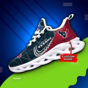 NFL Houston Texans Max Soul Sneaker Custom Name Ver 3