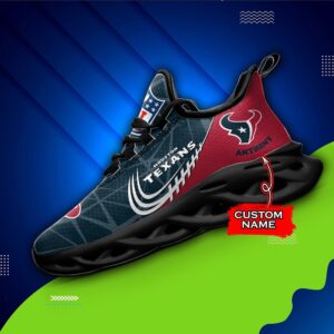 NFL Houston Texans Max Soul Sneaker Custom Name Ver 3